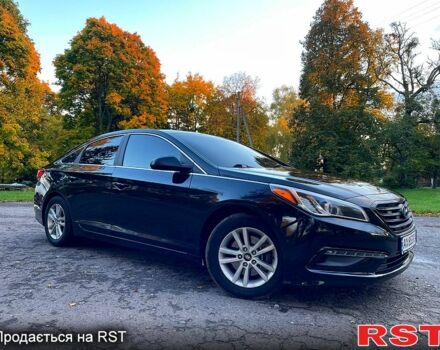 Черный Хендай Соната, объемом двигателя 2.4 л и пробегом 190 тыс. км за 8500 $, фото 2 на Automoto.ua