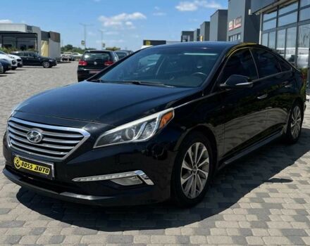 Чорний Хендай Соната, об'ємом двигуна 2.4 л та пробігом 151 тис. км за 10700 $, фото 2 на Automoto.ua