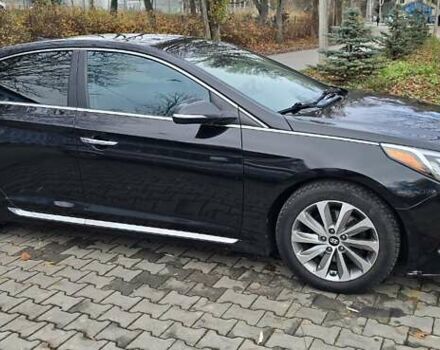 Чорний Хендай Соната, об'ємом двигуна 2.36 л та пробігом 159 тис. км за 12450 $, фото 10 на Automoto.ua