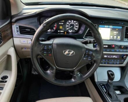 Черный Хендай Соната, объемом двигателя 2.4 л и пробегом 75 тыс. км за 8100 $, фото 10 на Automoto.ua