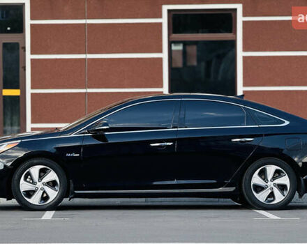 Черный Хендай Соната, объемом двигателя 2 л и пробегом 120 тыс. км за 17199 $, фото 7 на Automoto.ua