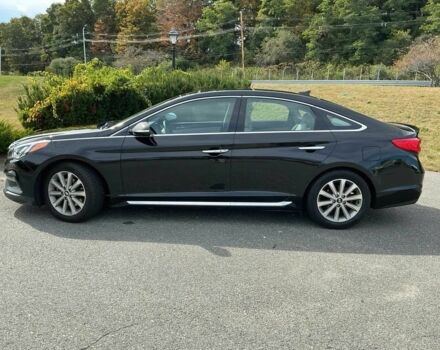 Черный Хендай Соната, объемом двигателя 2.4 л и пробегом 74 тыс. км за 1300 $, фото 3 на Automoto.ua