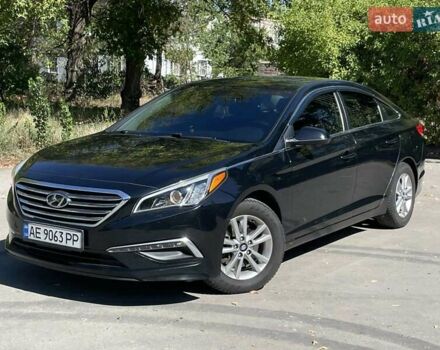 Черный Хендай Соната, объемом двигателя 2.4 л и пробегом 169 тыс. км за 10900 $, фото 2 на Automoto.ua