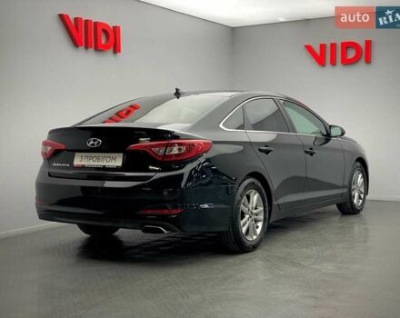 Черный Хендай Соната, объемом двигателя 2.4 л и пробегом 173 тыс. км за 10900 $, фото 1 на Automoto.ua
