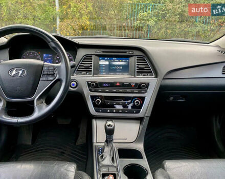 Черный Хендай Соната, объемом двигателя 2.36 л и пробегом 243 тыс. км за 10850 $, фото 28 на Automoto.ua