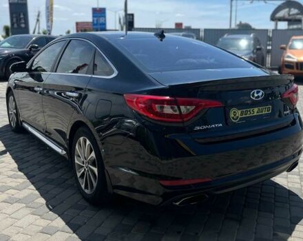 Чорний Хендай Соната, об'ємом двигуна 2.4 л та пробігом 151 тис. км за 10700 $, фото 4 на Automoto.ua