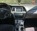 Черный Хендай Соната, объемом двигателя 2.4 л и пробегом 169 тыс. км за 10900 $, фото 14 на Automoto.ua