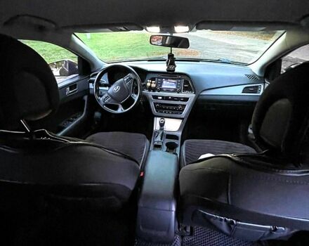 Черный Хендай Соната, объемом двигателя 2.4 л и пробегом 190 тыс. км за 8500 $, фото 7 на Automoto.ua