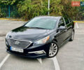 Черный Хендай Соната, объемом двигателя 2.36 л и пробегом 243 тыс. км за 10850 $, фото 3 на Automoto.ua