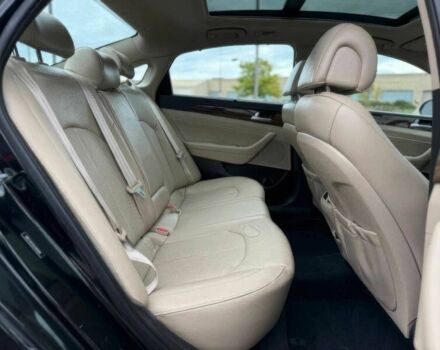 Черный Хендай Соната, объемом двигателя 2.4 л и пробегом 74 тыс. км за 1800 $, фото 13 на Automoto.ua