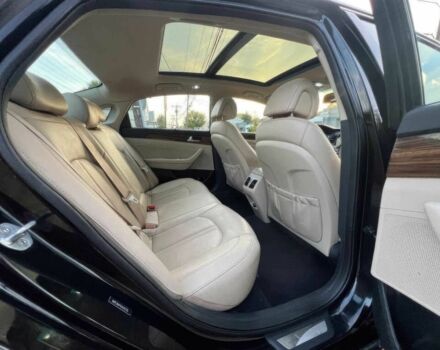 Черный Хендай Соната, объемом двигателя 2.4 л и пробегом 75 тыс. км за 8100 $, фото 12 на Automoto.ua