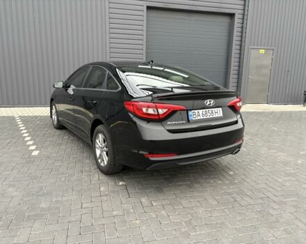 Черный Хендай Соната, объемом двигателя 2.4 л и пробегом 158 тыс. км за 9900 $, фото 6 на Automoto.ua