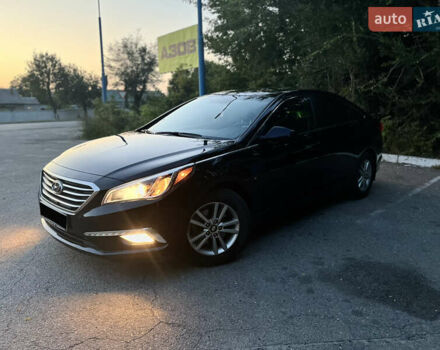 Черный Хендай Соната, объемом двигателя 2.36 л и пробегом 81 тыс. км за 12500 $, фото 3 на Automoto.ua