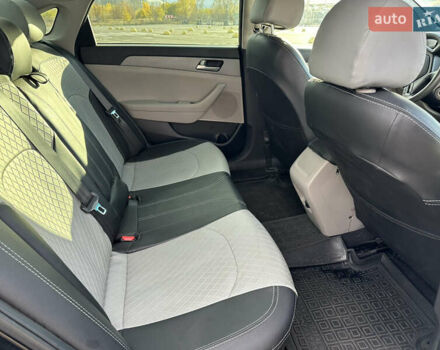 Черный Хендай Соната, объемом двигателя 2.36 л и пробегом 132 тыс. км за 12500 $, фото 18 на Automoto.ua