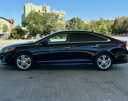 Черный Хендай Соната, объемом двигателя 2.4 л и пробегом 173 тыс. км за 11799 $, фото 3 на Automoto.ua