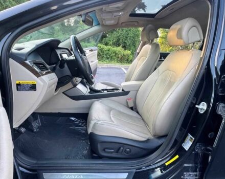 Чорний Хендай Соната, об'ємом двигуна 2.4 л та пробігом 70 тис. км за 6800 $, фото 10 на Automoto.ua