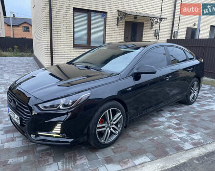 Чорний Хендай Соната, об'ємом двигуна 2 л та пробігом 240 тис. км за 14500 $, фото 5 на Automoto.ua