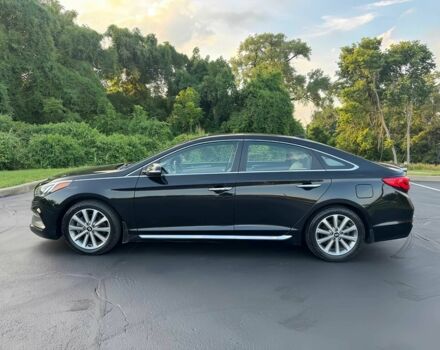 Черный Хендай Соната, объемом двигателя 2.4 л и пробегом 68 тыс. км за 16000 $, фото 7 на Automoto.ua