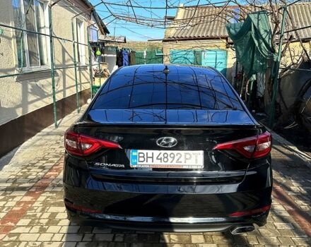 Чорний Хендай Соната, об'ємом двигуна 2.4 л та пробігом 111 тис. км за 11000 $, фото 4 на Automoto.ua