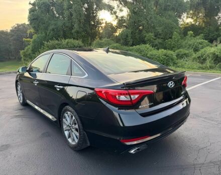 Черный Хендай Соната, объемом двигателя 2.4 л и пробегом 68 тыс. км за 16000 $, фото 6 на Automoto.ua