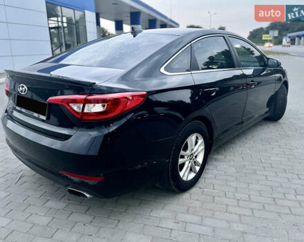 Черный Хендай Соната, объемом двигателя 2.36 л и пробегом 81 тыс. км за 12500 $, фото 7 на Automoto.ua