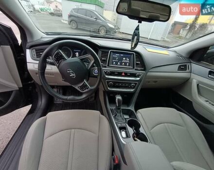 Черный Хендай Соната, объемом двигателя 2.36 л и пробегом 70 тыс. км за 11700 $, фото 7 на Automoto.ua