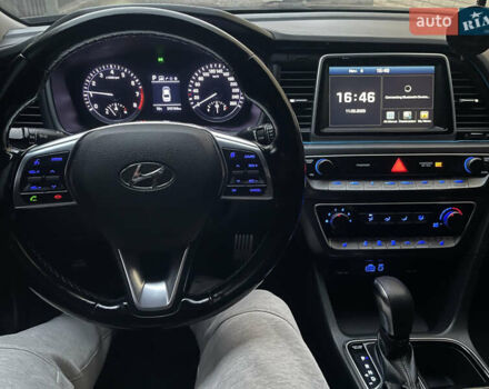 Чорний Хендай Соната, об'ємом двигуна 2 л та пробігом 240 тис. км за 14500 $, фото 7 на Automoto.ua