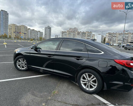 Черный Хендай Соната, объемом двигателя 2.36 л и пробегом 132 тыс. км за 12500 $, фото 8 на Automoto.ua