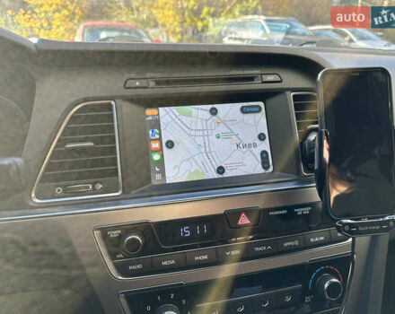 Черный Хендай Соната, объемом двигателя 2.36 л и пробегом 132 тыс. км за 12500 $, фото 21 на Automoto.ua