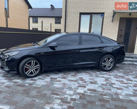 Чорний Хендай Соната, об'ємом двигуна 2 л та пробігом 240 тис. км за 14500 $, фото 14 на Automoto.ua