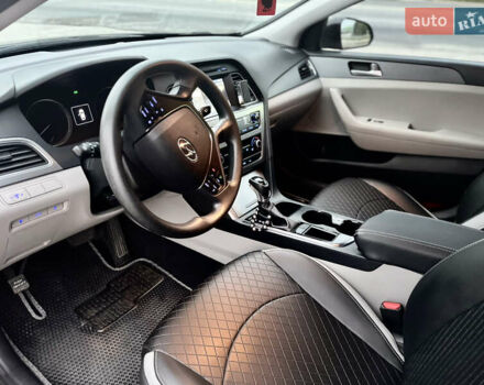 Черный Хендай Соната, объемом двигателя 2.36 л и пробегом 81 тыс. км за 12500 $, фото 14 на Automoto.ua