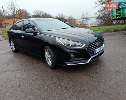 Черный Хендай Соната, объемом двигателя 2.36 л и пробегом 70 тыс. км за 11700 $, фото 4 на Automoto.ua