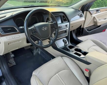 Черный Хендай Соната, объемом двигателя 2.4 л и пробегом 68 тыс. км за 16000 $, фото 9 на Automoto.ua