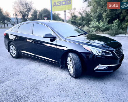 Черный Хендай Соната, объемом двигателя 2.36 л и пробегом 81 тыс. км за 12500 $, фото 4 на Automoto.ua