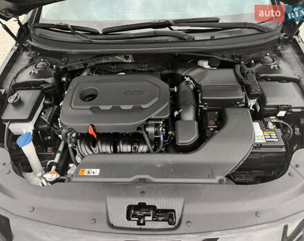 Черный Хендай Соната, объемом двигателя 2.36 л и пробегом 81 тыс. км за 12500 $, фото 13 на Automoto.ua