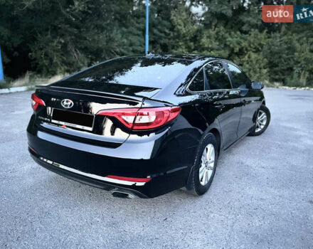 Черный Хендай Соната, объемом двигателя 2.36 л и пробегом 81 тыс. км за 12500 $, фото 8 на Automoto.ua