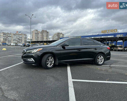 Черный Хендай Соната, объемом двигателя 2.36 л и пробегом 132 тыс. км за 12500 $, фото 10 на Automoto.ua