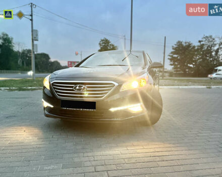 Черный Хендай Соната, объемом двигателя 2.36 л и пробегом 81 тыс. км за 12500 $, фото 2 на Automoto.ua