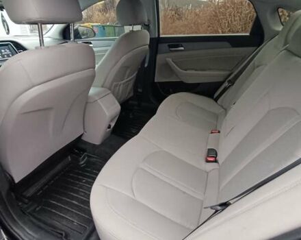 Черный Хендай Соната, объемом двигателя 2.36 л и пробегом 70 тыс. км за 11700 $, фото 3 на Automoto.ua