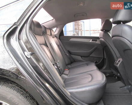 Чорний Хендай Соната, об'ємом двигуна 2 л та пробігом 370 тис. км за 13300 $, фото 46 на Automoto.ua