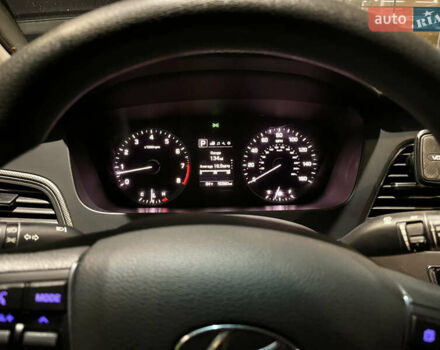 Черный Хендай Соната, объемом двигателя 2.36 л и пробегом 81 тыс. км за 12500 $, фото 19 на Automoto.ua