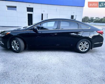 Черный Хендай Соната, объемом двигателя 2.36 л и пробегом 81 тыс. км за 12500 $, фото 11 на Automoto.ua