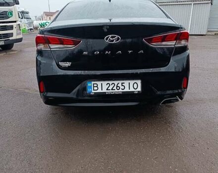 Черный Хендай Соната, объемом двигателя 2.36 л и пробегом 70 тыс. км за 11700 $, фото 8 на Automoto.ua