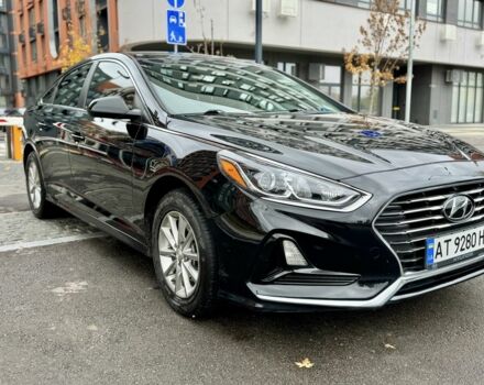 Черный Хендай Соната, объемом двигателя 2.4 л и пробегом 91 тыс. км за 10900 $, фото 2 на Automoto.ua