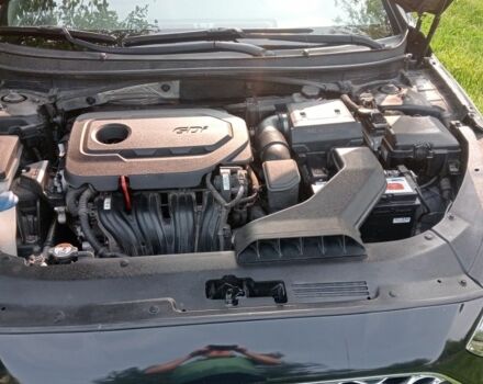 Черный Хендай Соната, объемом двигателя 2.4 л и пробегом 154 тыс. км за 13200 $, фото 1 на Automoto.ua