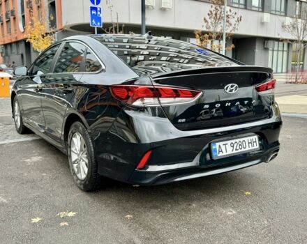 Черный Хендай Соната, объемом двигателя 2.4 л и пробегом 91 тыс. км за 10900 $, фото 6 на Automoto.ua