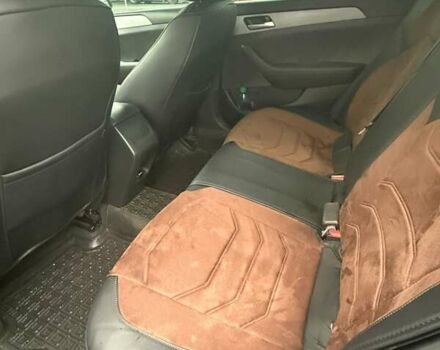 Черный Хендай Соната, объемом двигателя 2.36 л и пробегом 81 тыс. км за 12600 $, фото 17 на Automoto.ua