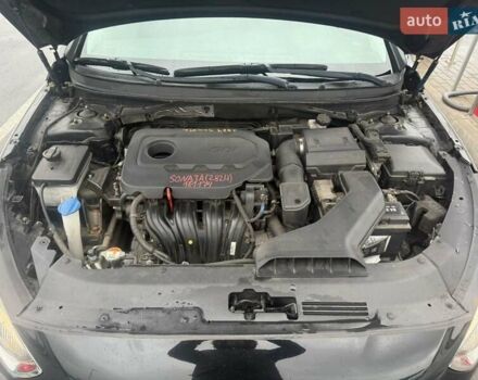 Черный Хендай Соната, объемом двигателя 2.36 л и пробегом 81 тыс. км за 12600 $, фото 8 на Automoto.ua