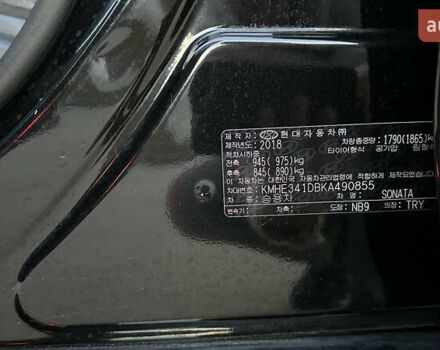 Черный Хендай Соната, объемом двигателя 2 л и пробегом 171 тыс. км за 12650 $, фото 18 на Automoto.ua