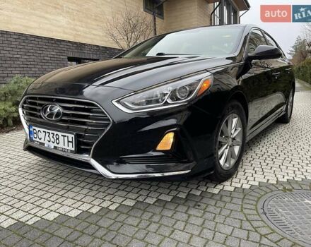 Черный Хендай Соната, объемом двигателя 2.4 л и пробегом 47 тыс. км за 14200 $, фото 1 на Automoto.ua